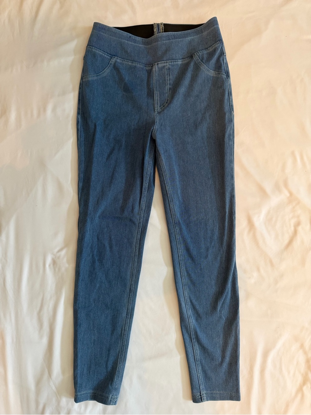 HALARA Flex High Waist Blue Stretch Denim Jeggings